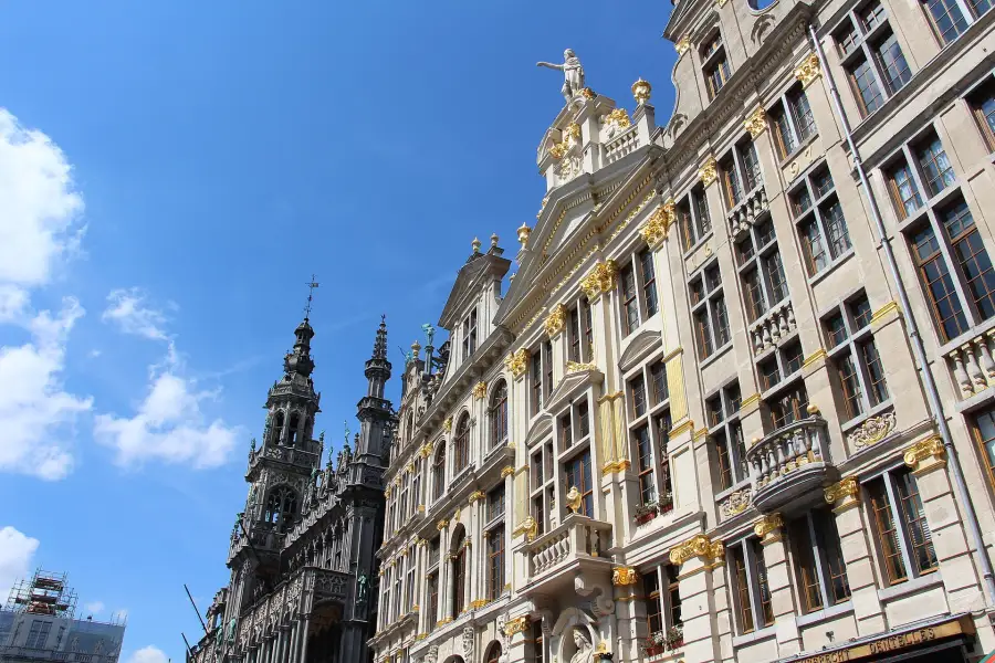 Les façades dorées de la Grand-Place de Bruxelles