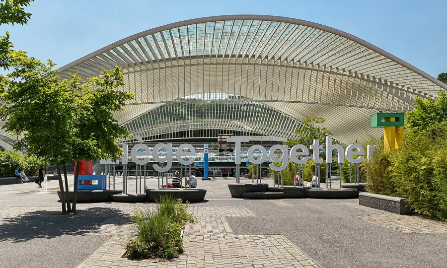 La gare de Liège-Guillemins