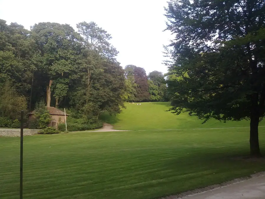 Les pelouses du parc de Wolvendael à Uccle